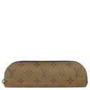 ルイヴィトン LOUIS VUITTON ペンシルポーチ シャーロット GI1165 モノグラムリバース レザー モノグラムリバース ペンケース ゴールド金具 フラット