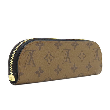 ルイヴィトン LOUIS VUITTON ペンシルポーチ シャーロット GI1165 モノグラムリバース レザー モノグラムリバース ペンケース ゴールド金具 フラット
