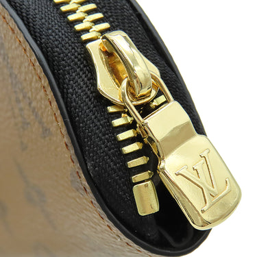 ルイヴィトン LOUIS VUITTON ペンシルポーチ シャーロット GI1165 モノグラムリバース レザー モノグラムリバース ペンケース ゴールド金具 フラット