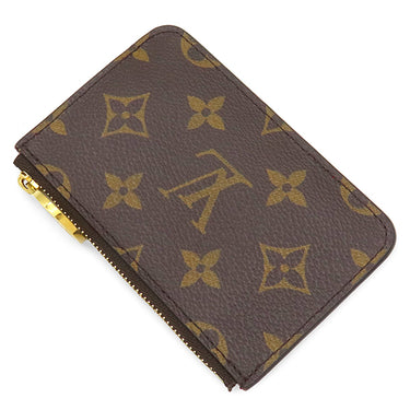 ルイヴィトン LOUIS VUITTON ポルトカルト ロミー M81881 モノグラム×ルージュ モノグラムキャンバス カードケース ゴールド金具 フラグメントケース コインケース