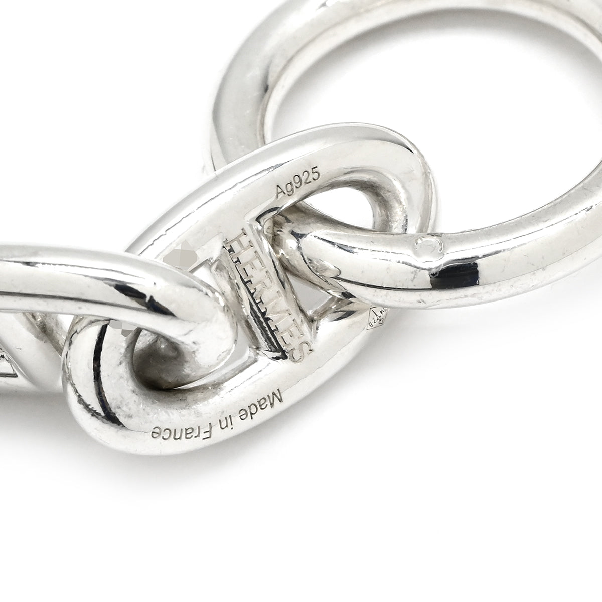 エルメス HERMES シェーヌダンクル GM シルバー シルバー925