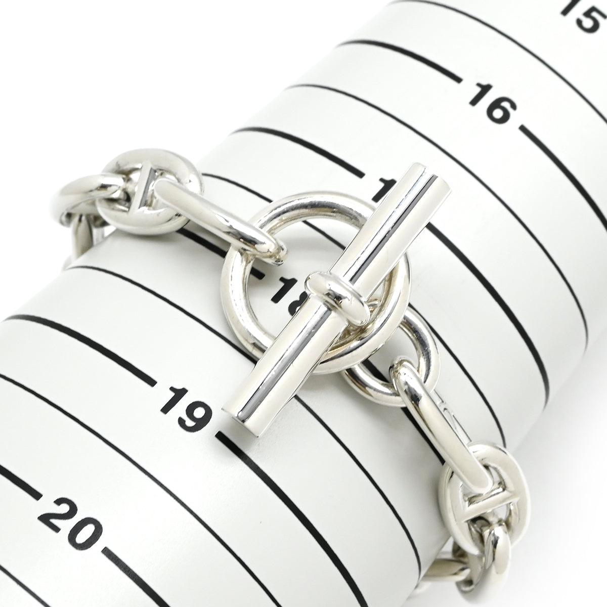 エルメス HERMES シェーヌダンクル GM シルバー シルバー925