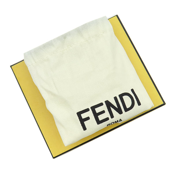 フェンディ FENDI ピーカブー セレリア 6連 グリーン×ブラウン レザー