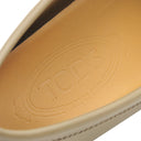 トッズ TODS ゴンミーノ ベージュブラウン カーフ 37 モカシン 茶 革靴