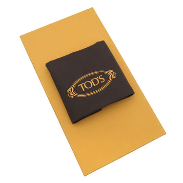 トッズ TODS ゴンミーノ ベージュブラウン カーフ 37 モカシン 茶 革靴