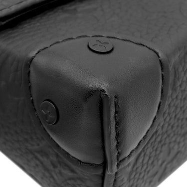 ルイヴィトン LOUIS VUITTON スティーマー ウェアラブル ウォレット M81746 ブラック レザー トリヨンレザー ショルダーバッグ マットブラック金具 黒 斜め掛け