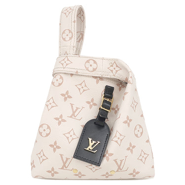 ルイヴィトン LOUIS VUITTON アトランティス BB M24408 モノグラムデュンヌ レザー モノグラムデュンヌキャンバス ハンドバッグ ゴールド金具 ショルダーストラップ欠品