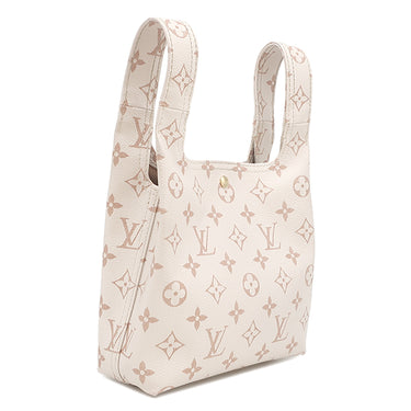 ルイヴィトン LOUIS VUITTON アトランティス BB M24408 モノグラムデュンヌ レザー モノグラムデュンヌキャンバス ハンドバッグ ゴールド金具 ショルダーストラップ欠品