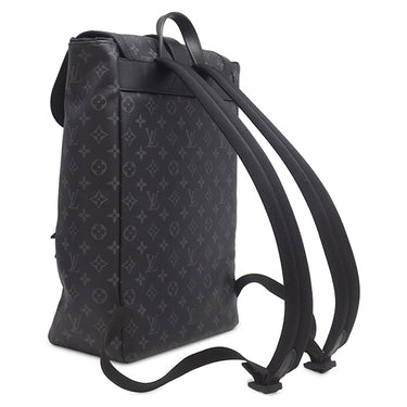 ルイヴィトン LOUIS VUITTON ソミュール バックパック M45913 モノグラムエクリプス レザー モノグラムエクリプスキャンバス リュック・デイパック マットブラック金具 黒