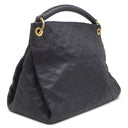 ルイヴィトン LOUIS VUITTON アーツィーMM M93448 アンフィニ モノグラムアンプラント ハンドバッグ ゴールド金具 トート 紺