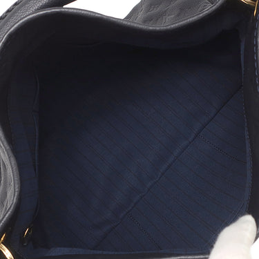 ルイヴィトン LOUIS VUITTON アーツィーMM M93448 アンフィニ モノグラムアンプラント ハンドバッグ ゴールド金具 トート 紺