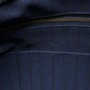 ルイヴィトン LOUIS VUITTON アーツィーMM M93448 アンフィニ モノグラムアンプラント ハンドバッグ ゴールド金具 トート 紺