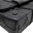 ルイヴィトン LOUIS VUITTON トランクスリング モノグラム M57952 ノワール カーフ モノグラムシールレザー ショルダーバッグ ブラック金具 黒 ボディバッグ ウエストポーチ