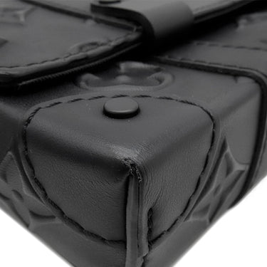 ルイヴィトン LOUIS VUITTON トランクスリング モノグラム M57952 ノワール カーフ モノグラムシールレザー ショルダーバッグ ブラック金具 黒 ボディバッグ ウエストポーチ