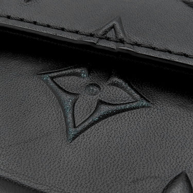 ルイヴィトン LOUIS VUITTON トランクスリング モノグラム M57952 ノワール カーフ モノグラムシールレザー ショルダーバッグ ブラック金具 黒 ボディバッグ ウエストポーチ