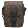 ルイヴィトン LOUIS VUITTON アーチー メッセンジャー M46442 モノグラムマカサー モノグラムマカサー ショルダーバッグ ブラック金具 茶 黒