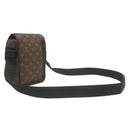 ルイヴィトン LOUIS VUITTON アーチー メッセンジャー M46442 モノグラムマカサー モノグラムマカサー ショルダーバッグ ブラック金具 茶 黒