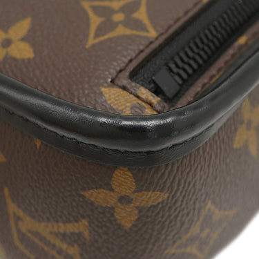 ルイヴィトン LOUIS VUITTON アーチー メッセンジャー M46442 モノグラムマカサー モノグラムマカサー ショルダーバッグ ブラック金具 茶 黒