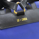ルイヴィトン LOUIS VUITTON クリストファー MM M21104 ブルー レザー トリヨンレザー リュック・デイパック ゴールド金具 NBAコラボ LV バスケットボール
