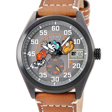 腕時計 シチズン CITIZEN エコドライブ バッターズアップ ミッキー BV1089-05W クオーツ メンズ 未使用 ディズニー コラボ デイト