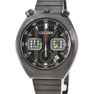 腕時計 シチズン CITIZEN ツノクロノ ダースベイダー AN3669-52E クオーツ メンズ 未使用 スターウォーズ コラボ スモールセコンド