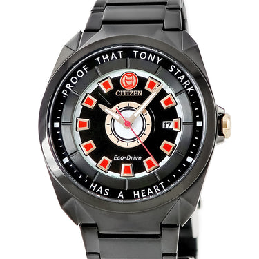 腕時計 シチズン CITIZEN エコドライブ トニー スターク I LOVE YOU 3000 AW1019-52W クオーツ メンズ 未使用 アイアンマン コラボ