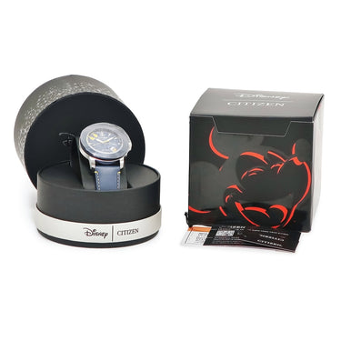 腕時計 シチズン CITIZEN エコドライブ ドナルド ダック AW0075-06W クオーツ メンズ 未使用 ブルー ディズニー コラボ デイデイト