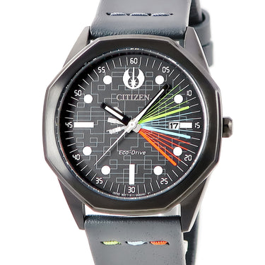 腕時計 シチズン CITIZEN エコドライブ ジェダイ マスター BM7498-00W クオーツ メンズ 未使用 黒 スターウォーズ コラボ デイト