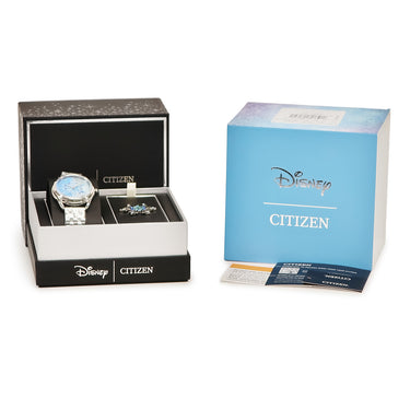 腕時計 シチズン CITIZEN エコドライブ アナと雪の女王 FE7091-61W クオーツ レディース 未使用 ディズニー プリンセス コラボ
