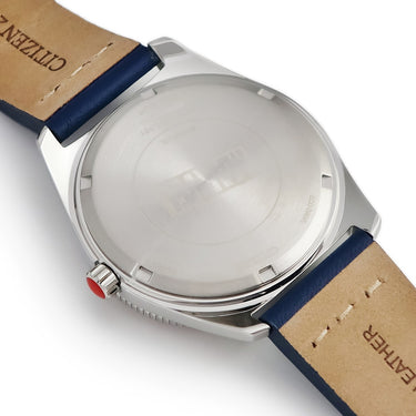 腕時計 シチズン CITIZEN エコドライブ キャプテン アメリカ ソアーズ AW1796-09W クオーツ メンズ 未使用 ブルー マーベル コラボ