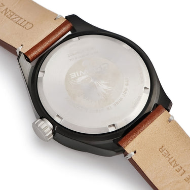 腕時計 シチズン CITIZEN エコドライブ チューバッカ AW5008-06W クオーツ メンズ 未使用 ブラック スターウォーズ コラボ デイト