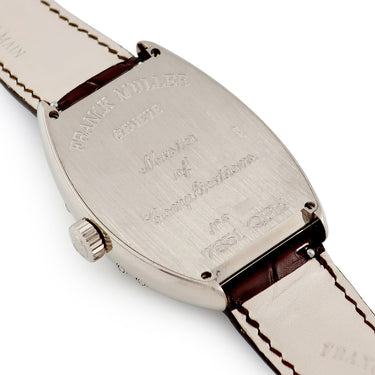 腕時計 フランクミュラー FRANCK MULLER トノウカーベックス レトログラード エクィエーション 7851QPE 自動巻き メンズ K18WG無垢