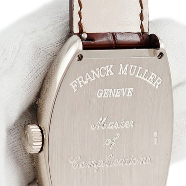 腕時計 フランクミュラー FRANCK MULLER トノウカーベックス レトログラード エクィエーション 7851QPE 自動巻き メンズ K18WG無垢