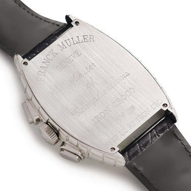 腕時計 フランクミュラー FRANCK MULLER トノウカーベックス アイアンクロコ クロノグラフ 8880CC AT IRON CRO 自動巻き メンズ デイト