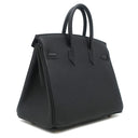 エルメス HERMES バーキン25 ブラック トゴ ハンドバッグ ゴールド金具 新品 未使用 黒 2025年製