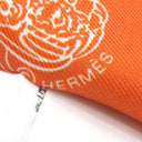 エルメス HERMES ツイリー H064220S 07 ヴァニーユ×オレンジ×カーキ シルク スカーフ 未使用 【ブリッド ドゥ ガラ アン フルール＆アイライナー】