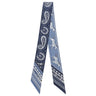 エルメス HERMES ツイリー ブルージーン×マリン×ホワイト シルク スカーフ 新品 未使用 【CHEVAL DE COEUR BANDANA/シュヴァル ドゥ クール バンダナ】