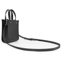 ジミーチュウ JIMMY CHOO MINI N/S TOTE ANR ブラック レザー 2WAYバッグ シルバー金具 トート ショルダーバッグ 黒