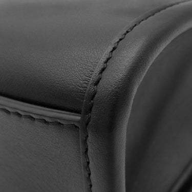 ジミーチュウ JIMMY CHOO MINI N/S TOTE ANR ブラック レザー 2WAYバッグ シルバー金具 トート ショルダーバッグ 黒