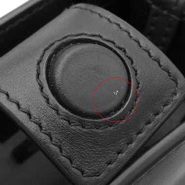 ジミーチュウ JIMMY CHOO MINI N/S TOTE ANR ブラック レザー 2WAYバッグ シルバー金具 トート ショルダーバッグ 黒