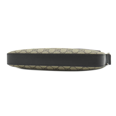 グッチ GUCCI GGスプリーム メッセンジャーバッグ 779865 ベージュ×ブラック GGスプリームキャンバス レザー ショルダーバッグ シルバー金具