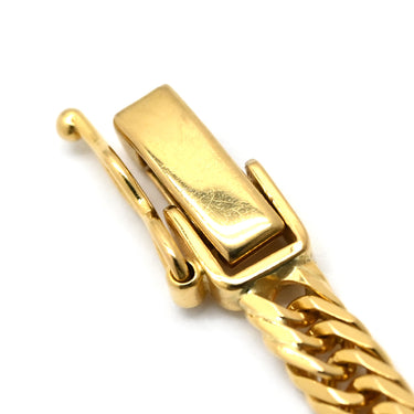 喜平 KIHEI K18 18金 17.1cm 7.5g 8面トリプル イエローゴールド K18YG ブレスレット 造幣局検定マーク ショッピングローン対応していません