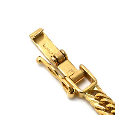 喜平 KIHEI K18 18金 17.1cm 7.5g 8面トリプル イエローゴールド K18YG ブレスレット 造幣局検定マーク ショッピングローン対応していません