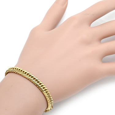 喜平 KIHEI K18 18金 19.4cm 19.2g 12面トリプル イエローゴールド K18YG ブレスレット 造幣局検定マーク ショッピングローン対応していません