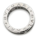 ブルガリ BVLGARI ビーゼロワン B-zero1 リング XS ホワイトゴールド K18WG ガーネット #47(JP7) リング 指輪 750 18金 WG 1バンドリング ガーネット 7号