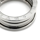 ブルガリ BVLGARI ビーゼロワン B-zero1 3バンドリング ホワイトゴールド K18WG #54(JP14) リング 指輪 BVLGARI 750 18金 14号