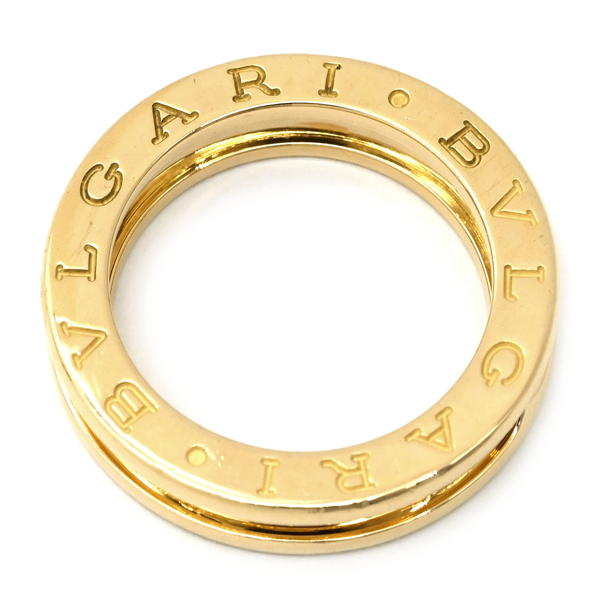 BVLGARI リング型アクセサリー　ビーゼロワン　イエローゴールド ブルガリ BVLGARI ビーゼロワン B-zero1 リング XS イエローゴールド