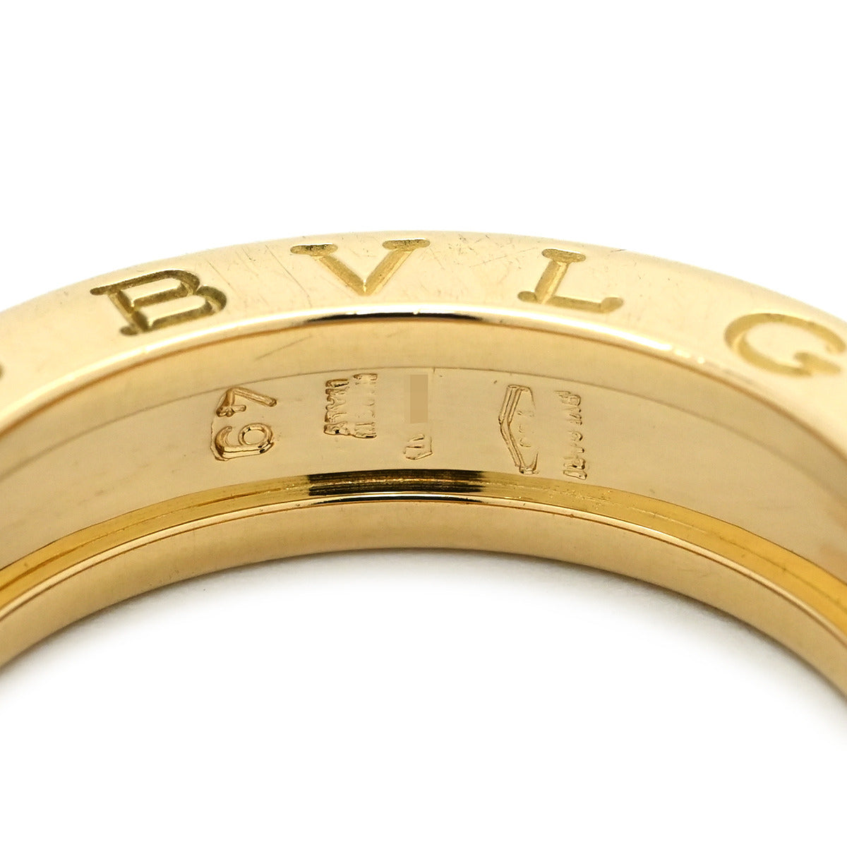 ブルガリ BVLGARI ビーゼロワン B-zero1 リング XS イエローゴールド