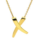ティファニー Tiffany & Co Xペンダント キス イエローゴールド K18YG ネックレス T＆Co. 18K 750 YG パロマピカソ
