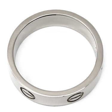 カルティエ Cartier ラブリング クラシックモデル ホワイトゴールド K18WG #55 リング 指輪 LOVE Ring K18WG Au750 18K 14.5号